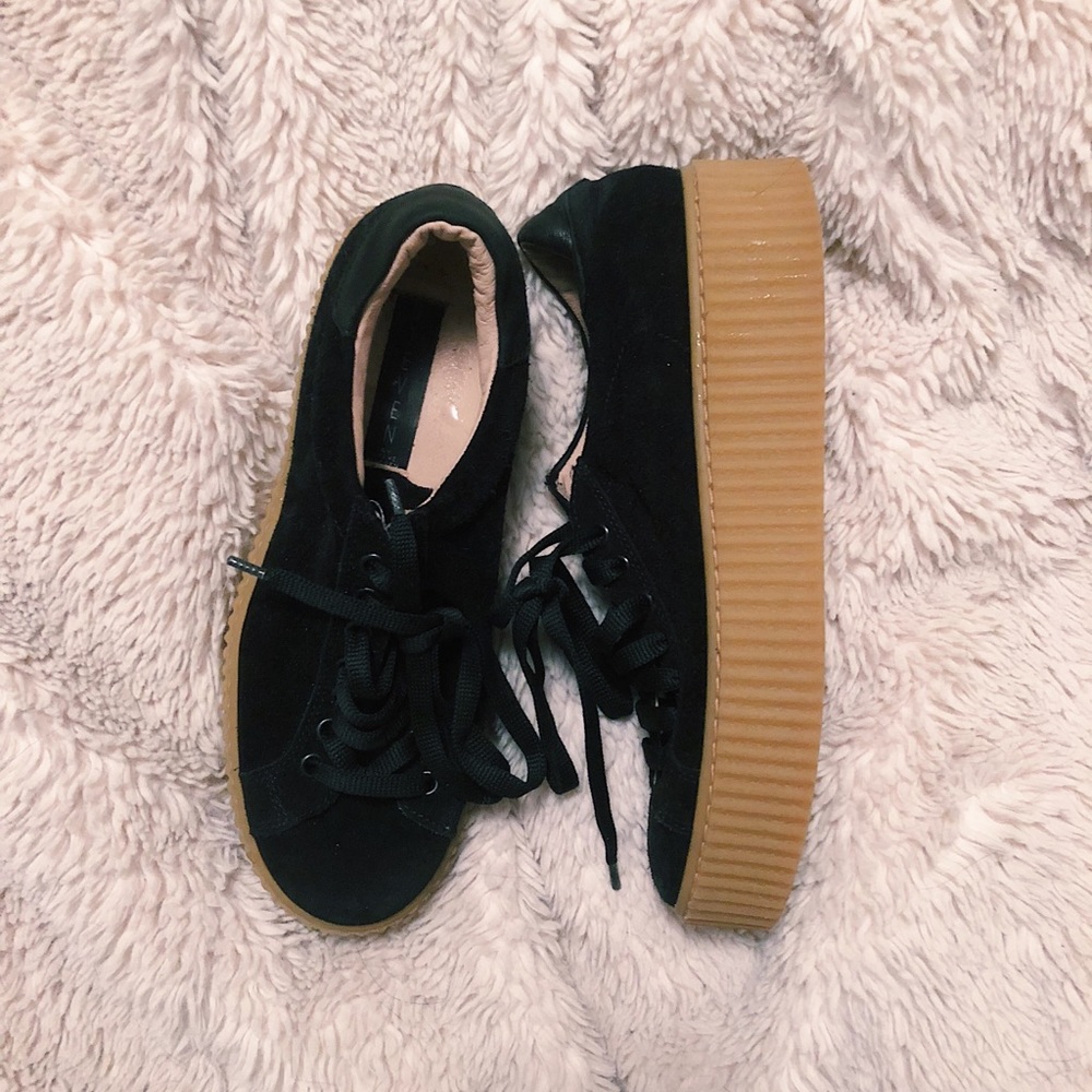 Steven by Steve Madden Suede Platform Sneaker